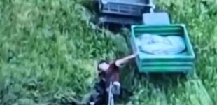 Военные ВСУ спасли раненого бойца с помощью наземного робота — уникальные кадры спасения