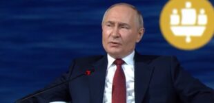 Путин повторил лозунг нацистов о «праве» на чужую территорию. ФОТО, ВИДЕО