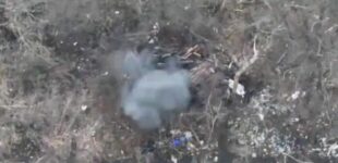 «Кладбище для оккупантов»: видео работы украинских дронаров