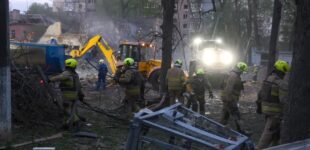 Киев под атакой вражеских БПЛА: разрушения в двух районах