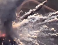 Партизаны уничтожили вышку связи на военном заводе в России. ФОТО