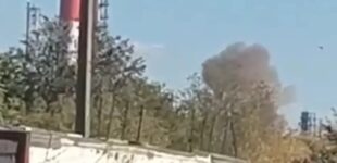 Ударные беспилотники атаковали НПЗ в российском Орске. ВИДЕО