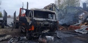 РФ вдарила по Чернігову: постраждала транспортна інфраструктура. ФОТО