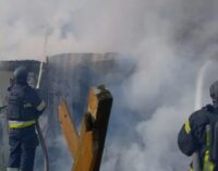 В Херсоне БПЛА россиян атаковал спасателей