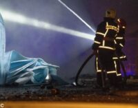 Россияне обстреляли Одесскую область: горели судно, склады и жилые дома