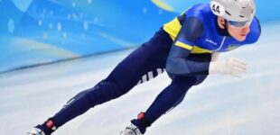 Украинскому спортсмену  на Олимпиаде запретили участвовать в соревнованиях в шлеме с цитатой Лины Костенко