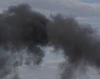 Столб огня до неба: в Луганске БПЛА накрыли нефтебазу оккупантов. ВИДЕО