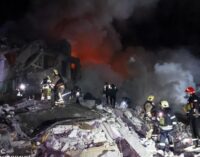 Комбинированный удар РФ: взрывы в Киеве и Харькове, под завалами ищут людей. ФОТО