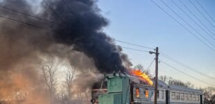 В Сумской области российский дрон попал в пассажирский поезд — «Укрзализныця» меняет расписание