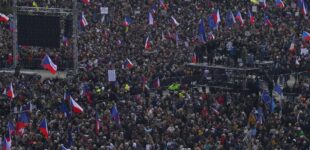 В Чехии прошли массовые протесты против властей