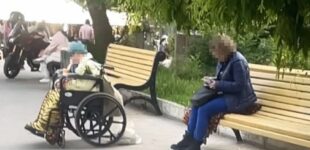 В Одессе женщина заставляла 96-летнюю мать просить милостыню