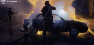 В Сумской области после атаки дронов загорелось пятиэтажное здание, двое пострадавших. ФОТО