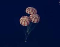 Астронавты миссии Artemis II вернулись на Землю: капсула приводнилась в Тихом океане