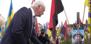 Король Швеции Карл XVI Густав прибыл в Украину