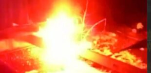 В Луганске повреждена подстанция, питавшая железнодорожный узел, через который осуществлялись поставки военных грузов