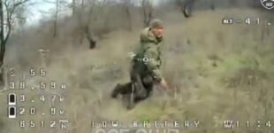 Упал на колени — но поздно: 225-й полк показал работу по оккупантам. ВИДЕО