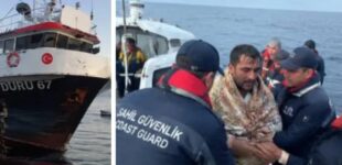 В Чёрном море в районе Севастополя было атаковано и потоплено судно под турецким флагом