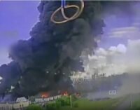 Украинские дроноператоры уничтожили склад горючего в Шебекино Белгородской области РФ