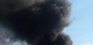 В Керчи загорелась электроподстанция