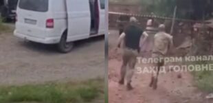 На Тернопільщині сталася сутичка на цегельному заводі за участю ТЦК. ВІДЕО