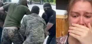 В Киеве мужчину на глазах у жены силой затащили в бус через окно — теперь у него отказали ноги. ВИДЕО