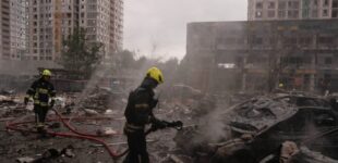Россияне атаковали Киев: зафиксированы попадания, есть погибшие и раненые, поиски продолжаются