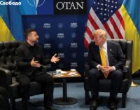 Зеленский и Трамп встретились на саммите НАТО. ВИДЕО