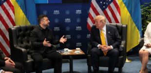 Зеленский и Трамп встретились на саммите НАТО. ВИДЕО