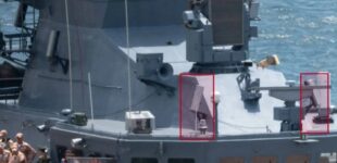 Погром флота в Черном море заставил россиян прикрывать корабли пехотными глушилками