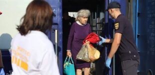Ровенская область приняла эвакуированных мирных жителей, среди которых — дети. ФОТО