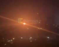 В Саратовской области РФ уничтожен стратегический бомбардировщик Ту-95. ВИДЕО