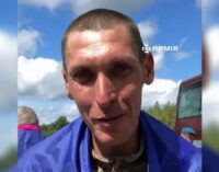 Девять лет ада в неволе: освобожденный боец АТО заплакал при пересечении украинской границы. ВИДЕО