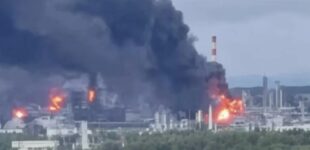 Топливный коллапс близок: украинские дроны парализовали очередной гигантский НПЗ в России