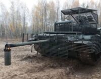 Россияне придумали защищать свои танки гранатами