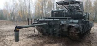 Россияне придумали защищать свои танки гранатами